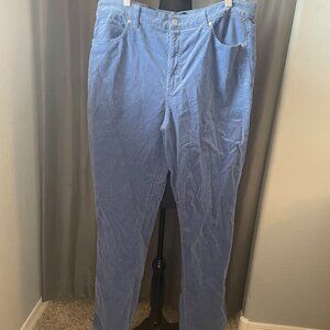 210. Talbots Womens Straight Leg Corduroy Pant, Size 14, EUC